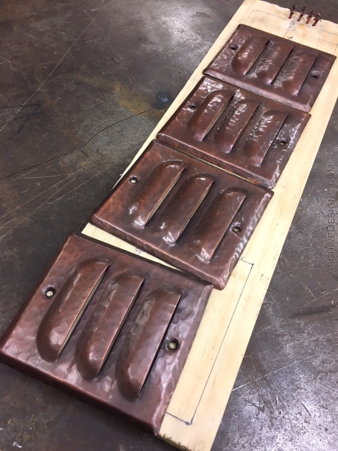 Louvered Light Covers by Archive Designs